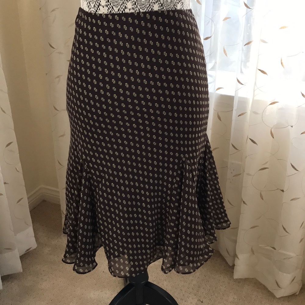 Chaps ( Ralph Lauren ) "Oak Street" flared skirt - Picture 2 of 5